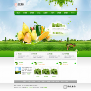 绿色生态整站源码|农业无公害网站模板_小黄人软件